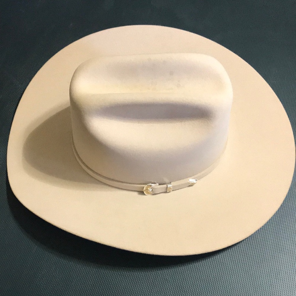 Stetson (Lady) 6X Cowboy Hat Sorrel (Tan) Size 7R Buckle Strap Great Condition